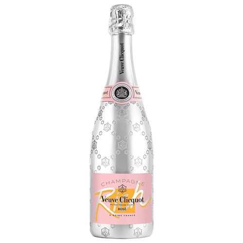 Veuve Clicquot Rich Rose Champagne 75cl